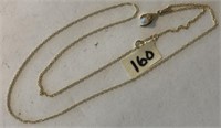 14kt. Gold Necklace  with Pendant