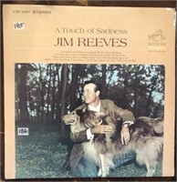 Vintage Vinyl Record -Jim Reeves "A Touch of