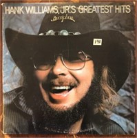 Vintage Vinyl Record "Hank Williams Jrs Greatest