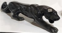 Black Panther Ceramic Figurine 4 1/2" H x 23 1/2 L