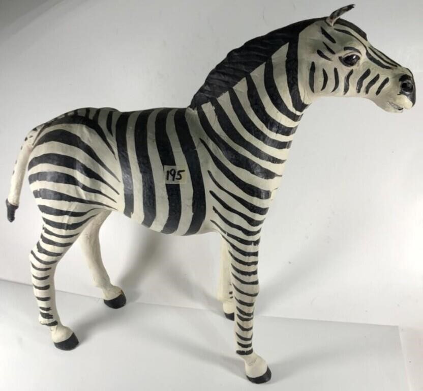 Zebra Figure 14 1/2" T x 15" L