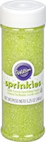 $25  Wilton Light Green Sugar Sprinkles
