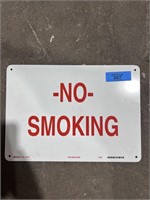 14"x10" No Smoking Sign