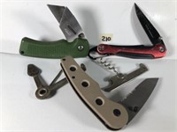 5 Miscellaneous Knives & Tools