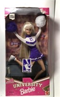 1996 Universary Barbie Northwestern