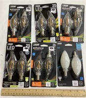 6 two packs-Feit Electric light bulbs unopened