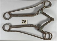 Vintage-Nickel Plated Bridle Bit