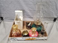 Assorted Oil Lamps and Others