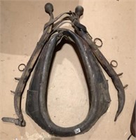 Horse Collar with Hames unattached