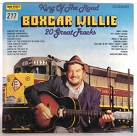 Vintage Vinyl Record-Boxcar Willie "King of the