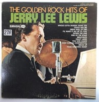 Vintage Vinyl Record-Jerry Lee Lewis "The Golden