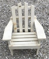 Handmade Childs Slat Wood Chair