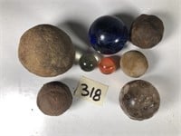 Marbles and Stone Game Balls