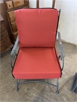 Metal Chair with Cushions