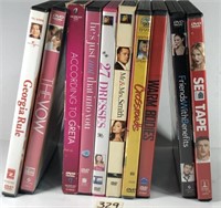 10 Assorted DVDs