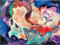 “Magic Reef” 9"x12" Original Painting - Antanenka