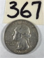 1962D Washington Silver Quarter