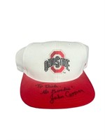A John Cooper Ohio State Nike Baseball Hat, Signed