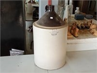 5 gal crown stoneware jug