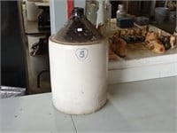 5 gal heart stoneware jug