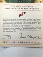 Perthshire Paperweights Ltd Spanish Armada 400