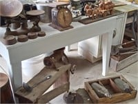 taper leg table - ply wood top