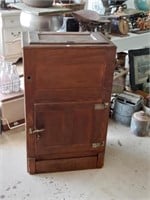 antique oak ice box