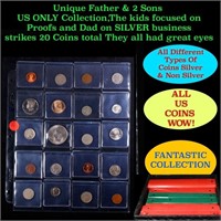 Unique Father & 2 Sons US ONLY Collection,The kids