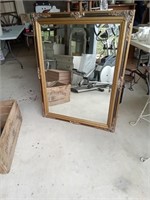 large beveled wall mirror