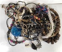 Quart Ziplock Bag Full of Necklaces and Bracelets