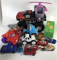 Big Foot Truck and Misc. Toy Vehicles