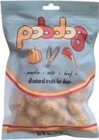 Pobdog Natural Dog Treats - Pumpkin  Oats  Beef
