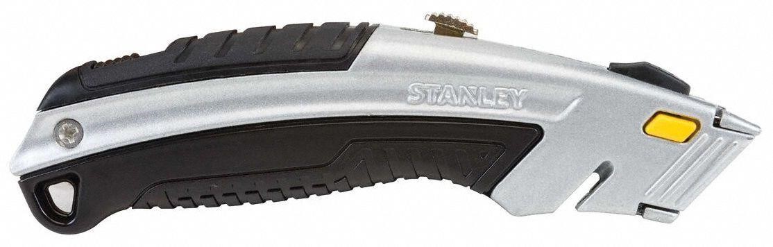 $12  STANLEY Knife: 6.5in  Steel Tip  Black/Gray