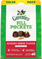 $48  GREENIES Hickory Pill Pockets  15.8oz Pack