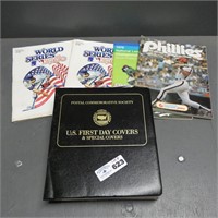 US First Day Cover Stamps in Binder
