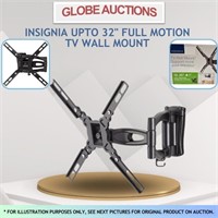 INSIGNIA FULL MOTION TV WALL MOUNT (MSP: $100)