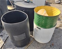 Various Trash Cans (24" - 34" Tall)