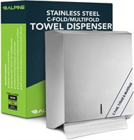 $66  Alpine 480 Towel Dispenser  Stainless Steel