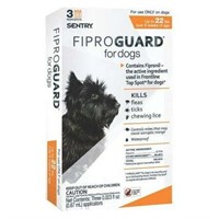 $14  FiproGuard Dog Flea & Tick Topical  3 Treats