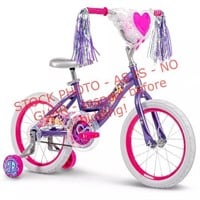 Huffy Princess 16in Kids Bike w/ Training Wheels