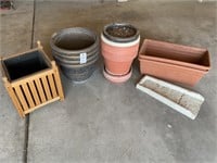 Assorted Large Planter Pots
