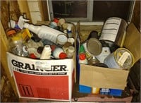 Various Chemicals Incl. Paint, Degreaser, Etc