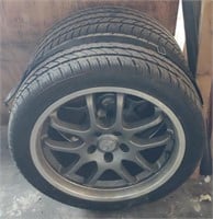 Avon Tyres Tech Black Tires (25" Diameter) w/