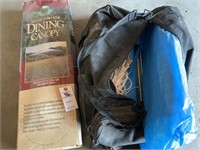 DINING CANOPY & OTHER IN BLACK BAG