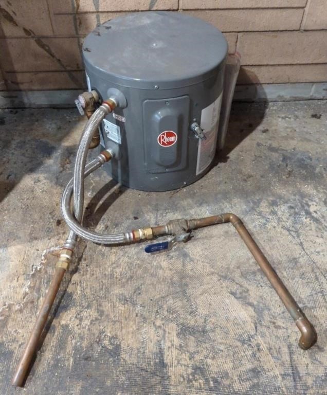 Rheem 6 Gal Hot Water Heater (Model