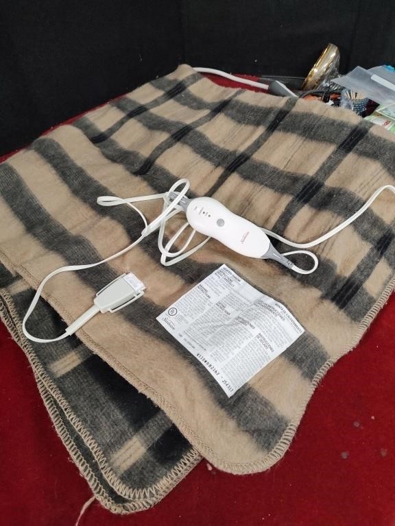 Electric Throw Blanket - Works