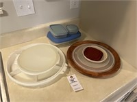 Assortment Of Plastic Containers & Lids