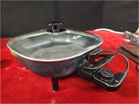 Rival Covered Electric Skillet - Works