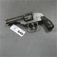 Iver Johnson 1908 .32 Cal Hammerless Revolver **