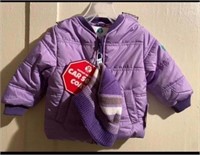 Buckle Me Baby Coat,Purple Size (2T)